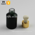 wholesale custom 30ml glass black dropper bottle